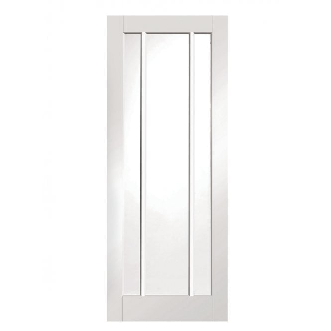 XL Joinery Worcester White Primed Clear Glazed FD30 Fire Door