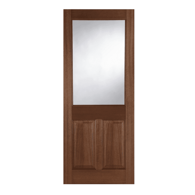 Mendes 2XG 2 Panel Hardwood Unglazed External Door