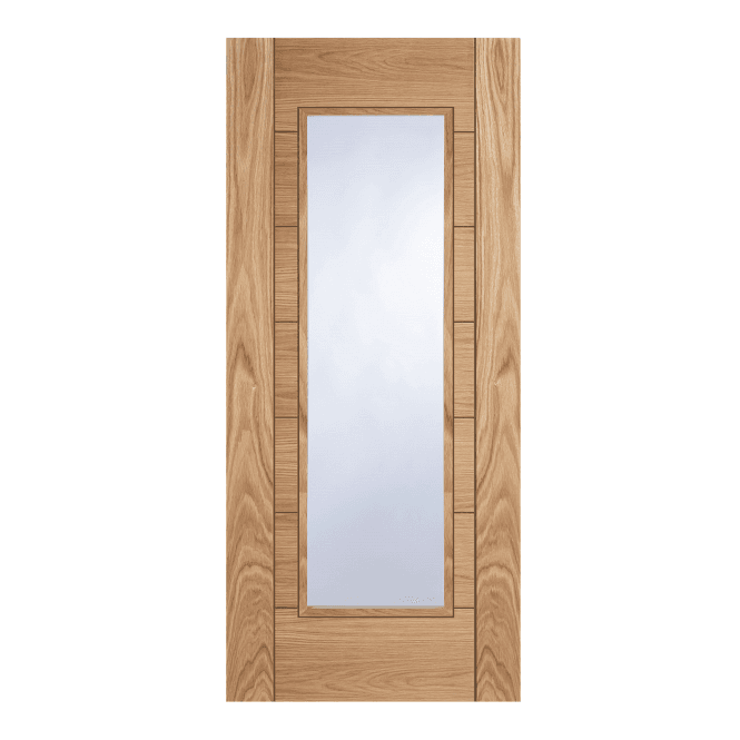 Mendes Corsica Pre-Finished Oak Glazed FD30 Fire Door