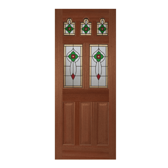 Mendes Ealing Rose Hardwood Glazed External Door