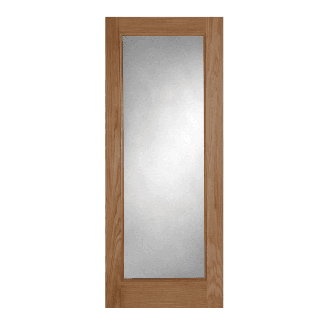 Mendes Pattern 10 Oak Unglazed External Door
