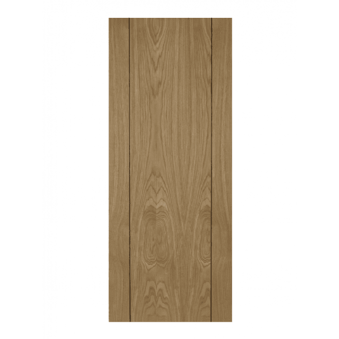 Mendes Vision Pre-Finished Oak Flush FD30 Fire Door