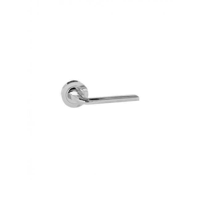 Atlantic Eco Surf Aluminium Lever on Round Rose - Polished Chrome