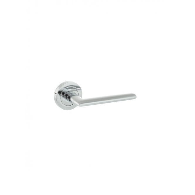 Atlantic Status Alabama Lever on Round Rose - Polished Chrome