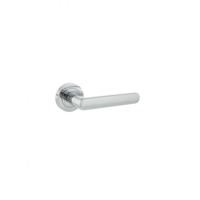 Atlantic Status Carolina Lever on Round Rose - Polished Chrome