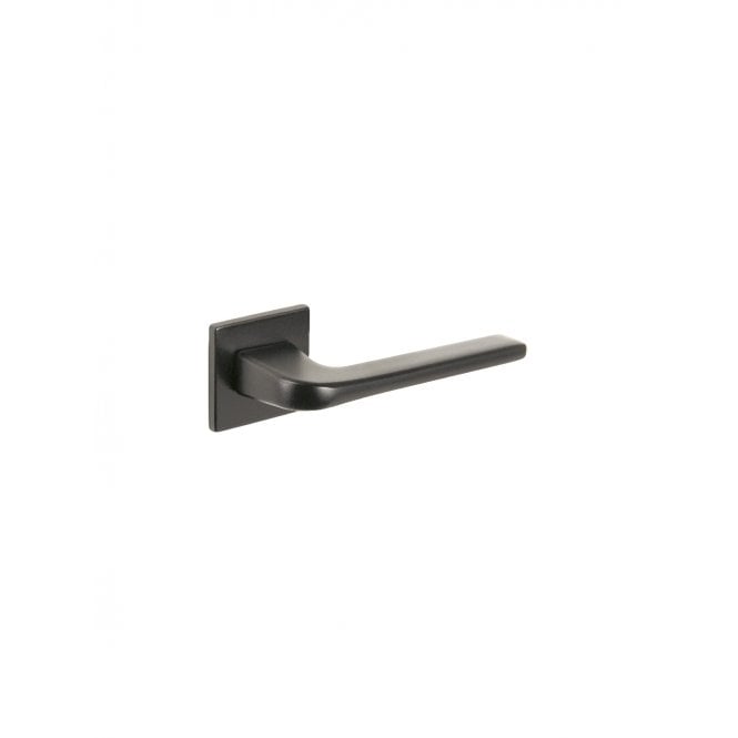 Atlantic Tupai Rapido 5S Line Canha Designer Lever on 5mm Slimline Square Rose - Pearl Black
