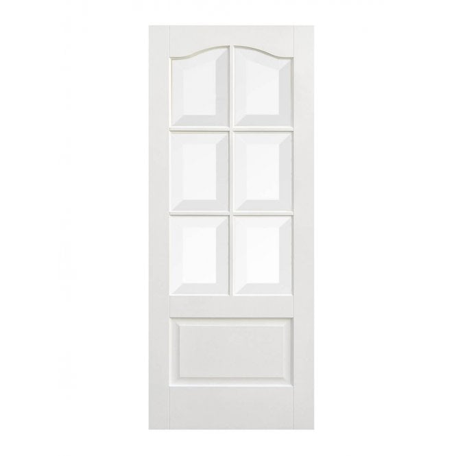 LPD White Kent Internal Glazed Door 6L