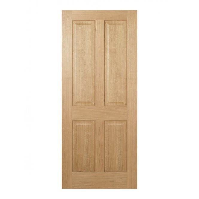 LPD Regency Pre-Finished Oak 4 panel Internal Door