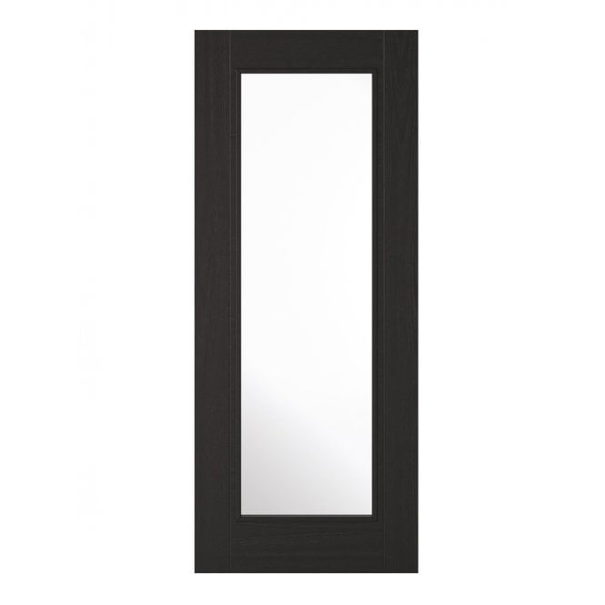 LPD Charcoal Black Vancouver 1L Internal Glazed Door