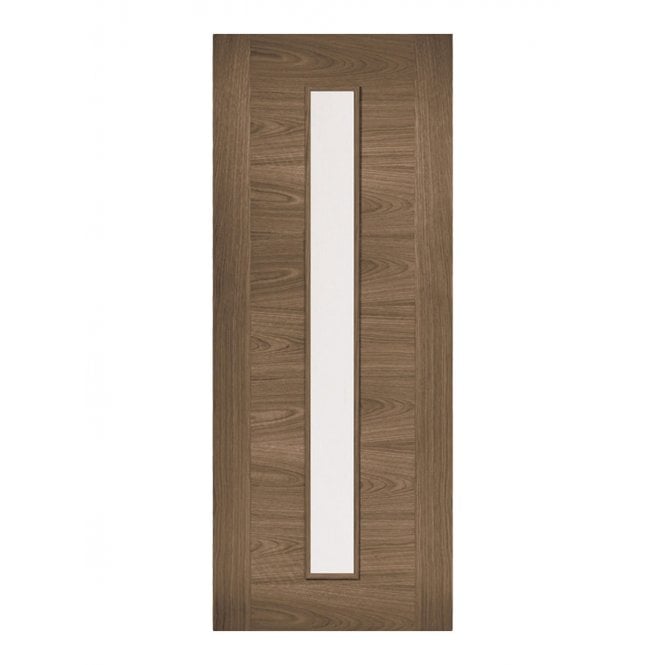 LPD Walnut Sofia 1L Internal Glazed Door