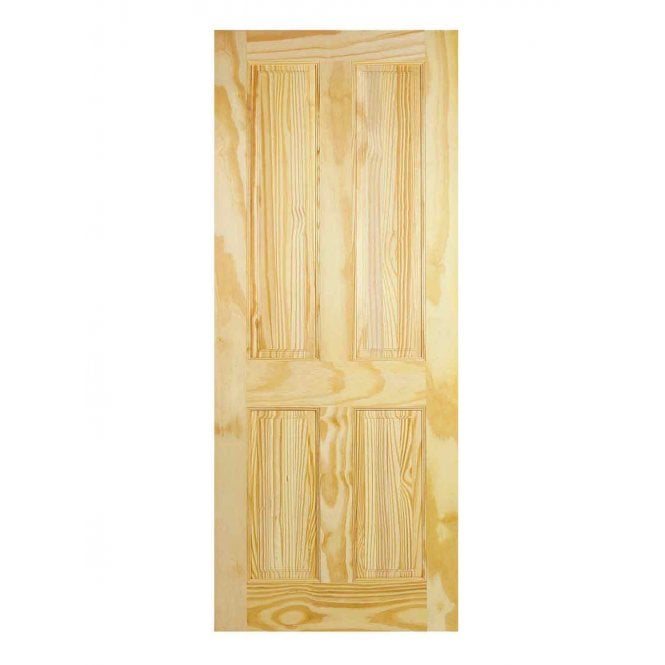 LPD Clear Pine 4-Panel Internal Door