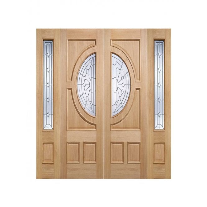 LPD Oak Empress External Glazed Door