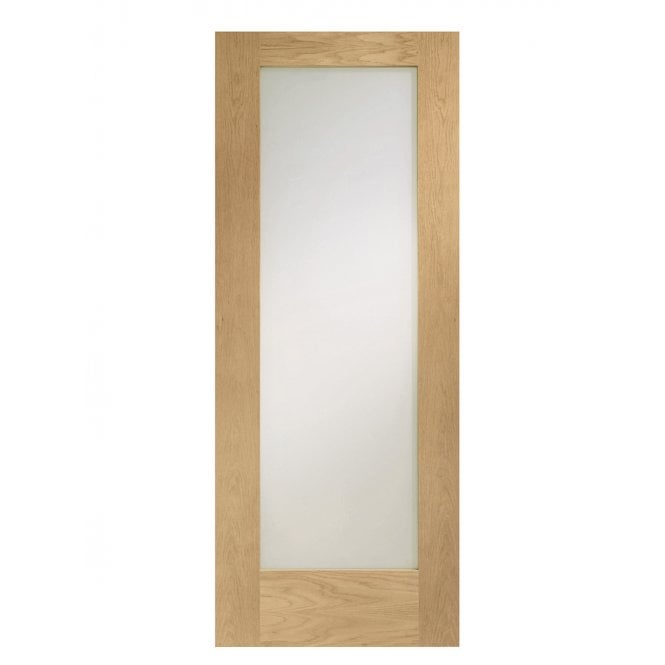 XL Joinery Pattern 10 Oak Clear Internal Glazed Door