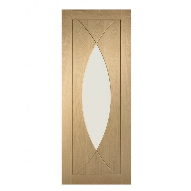 XL Joinery Pesaro Oak Clear Internal Glazed Door
