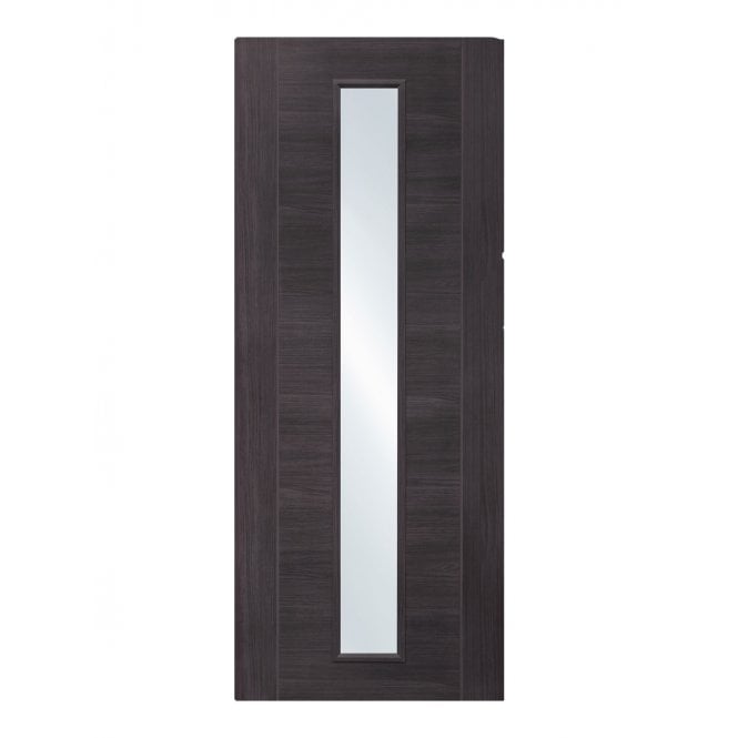 XL Joinery Umber Grey Laminate Forli Internal Glazed Door