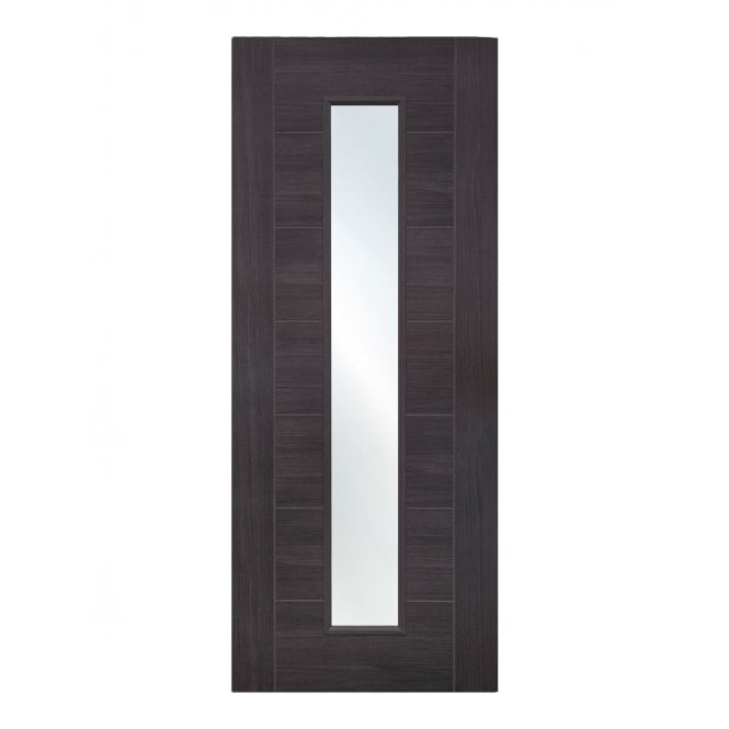 XL Joinery Umber Grey Laminate Palermo Internal Glazed Door