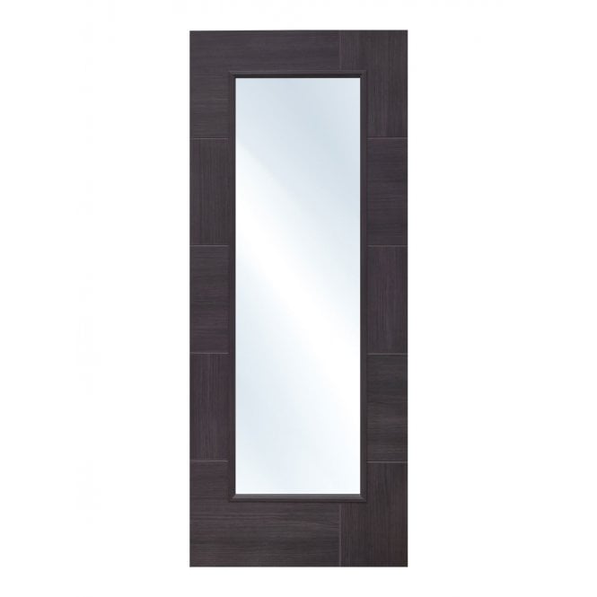 XL Joinery Umber Grey Laminate Ravenna Internal Glazed Door