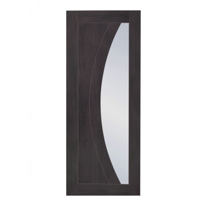 XL Joinery Umber Grey Laminate Salerno Internal Glazed Door