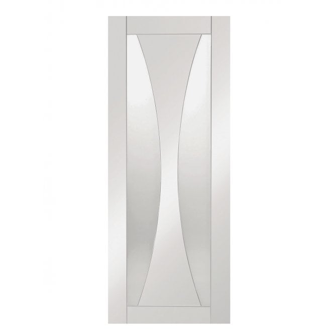 XL Joinery Verona White Primed Clear Internal Glazed Door