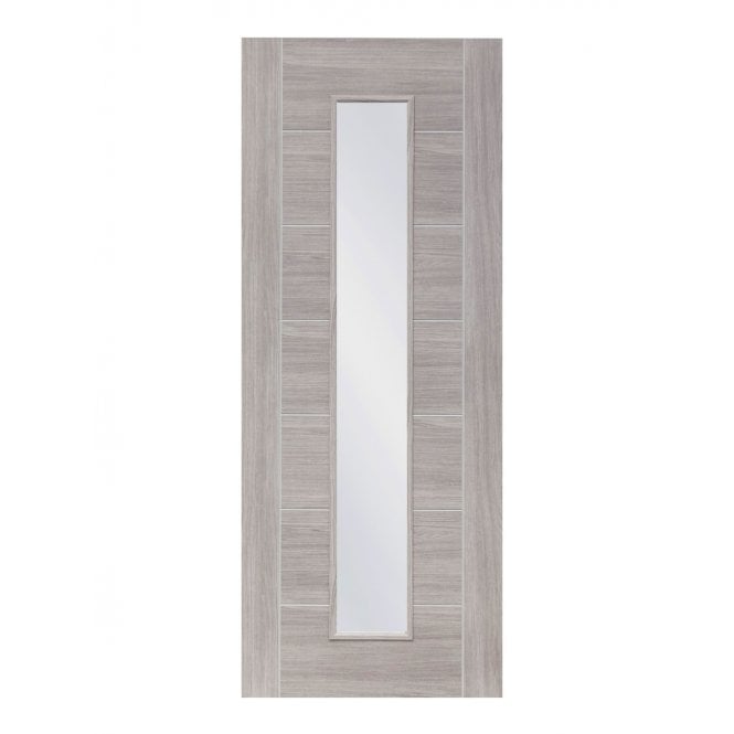 XL Joinery White Grey Laminate Palermo Internal Glazed Door