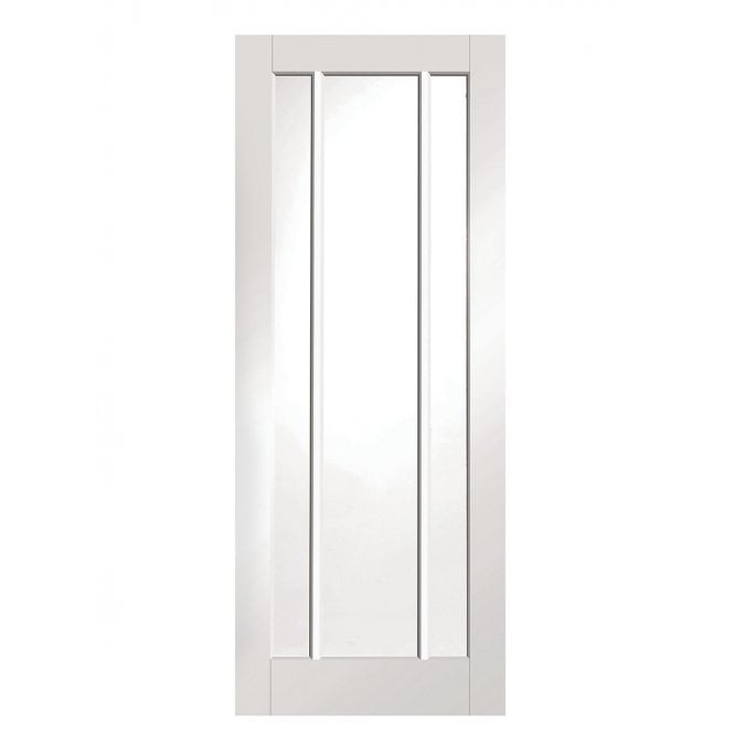 XL Joinery Worcester White Primed Clear Internal Glazed Door