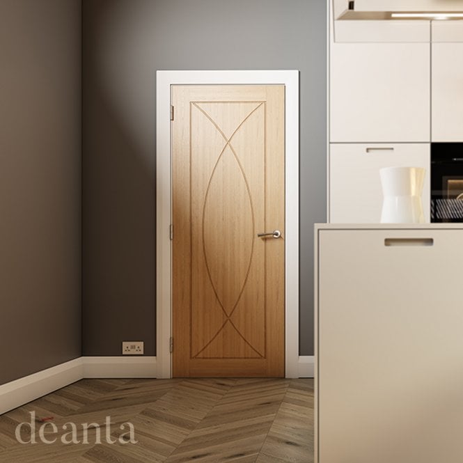 Deanta Amalfi Pre-Finished Oak Internal Door