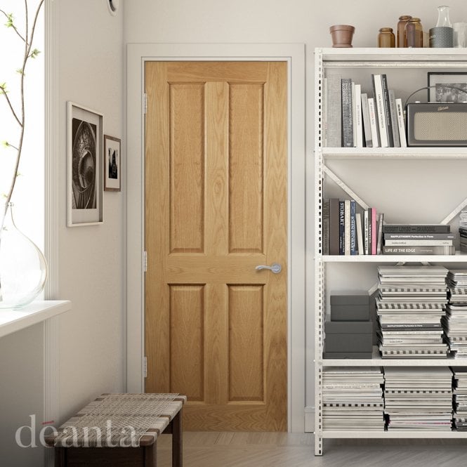 Deanta Bury Prefinished Oak Internal Door