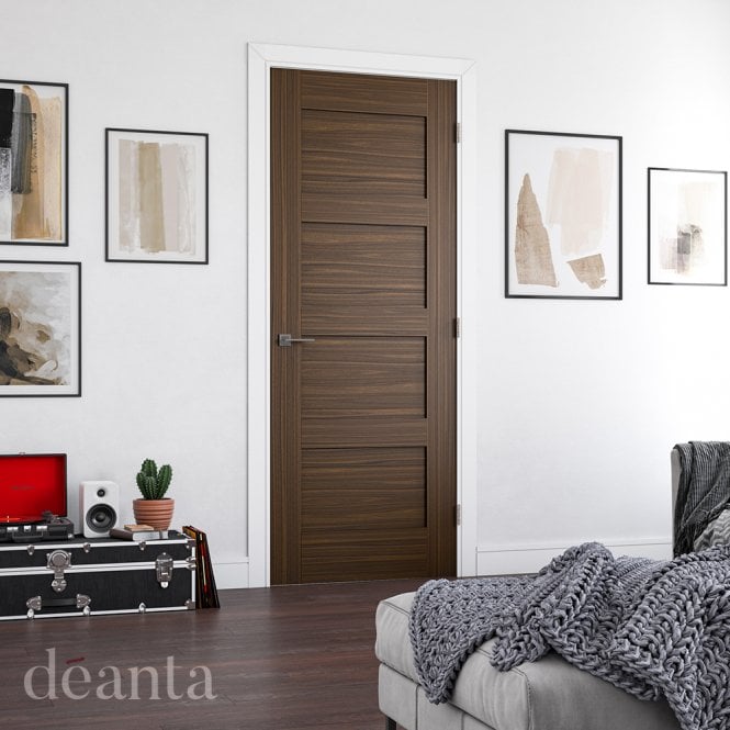 Deanta Coventry Prefinished Walnut Internal Door