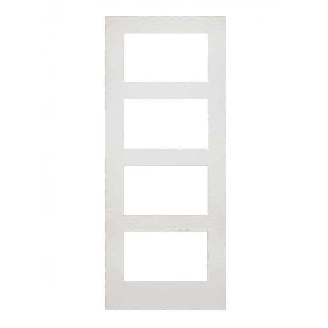 Deanta Coventry White Primed Internal Glazed Door