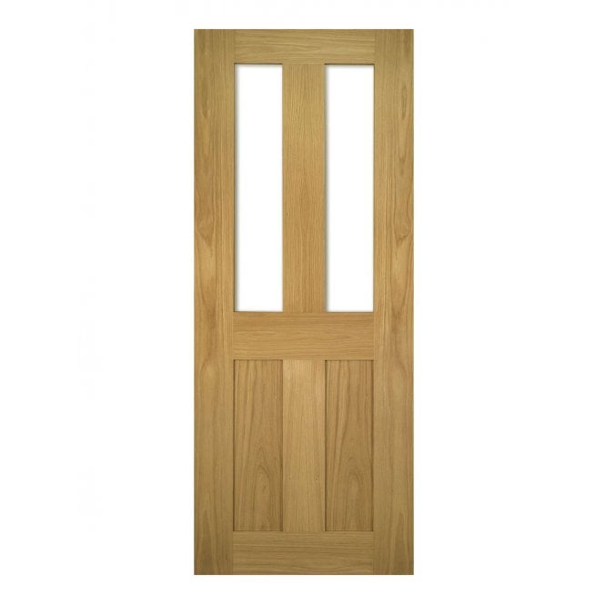 Deanta Eton Unfinished Oak Internal Glazed Door