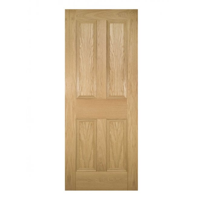 Deanta Kingston Unfinished Oak FD30 Fire Door