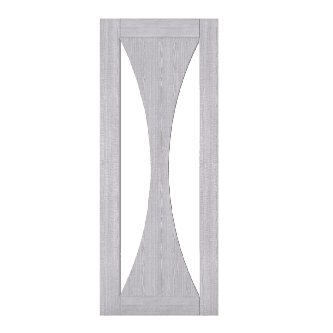 Deanta Sorrento Light Grey Ash Internal Glazed Door