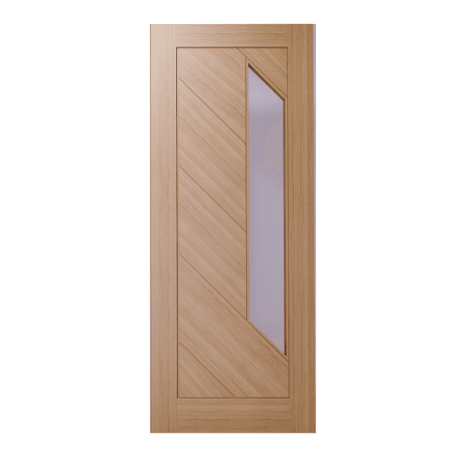 Deanta Torino Pre-Finished Oak Internal Glazed Door