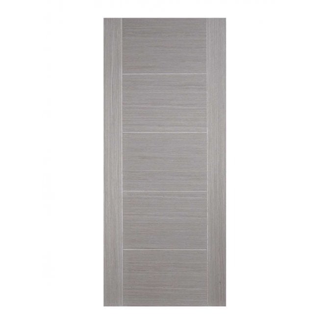 LPD Light Grey Vancouver 5P FD30 Fire Door
