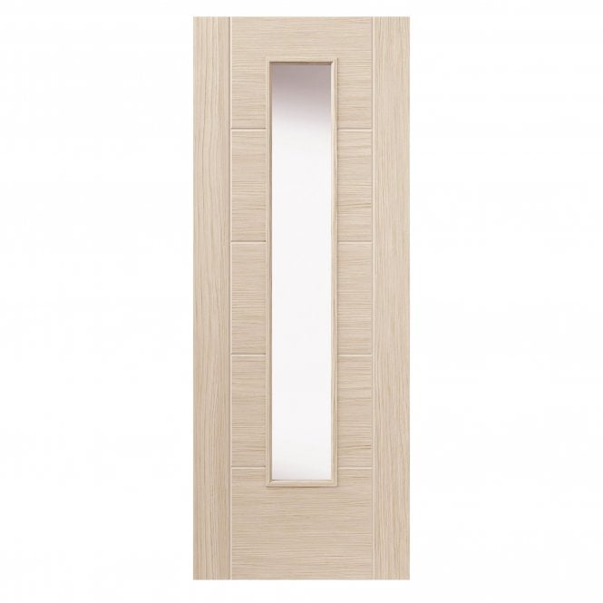JB Kind Tigris Ivory Glazed Laminated Internal Door