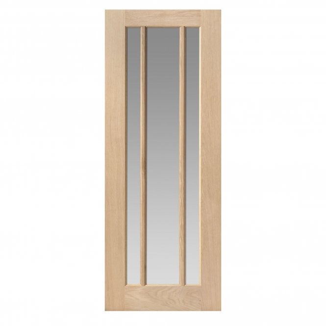 JB Kind Darwen Oak Internal Glazed Door