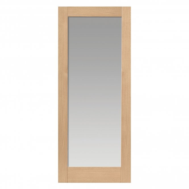 JB Kind Fuji Oak Internal Glazed FD30 Fire Door