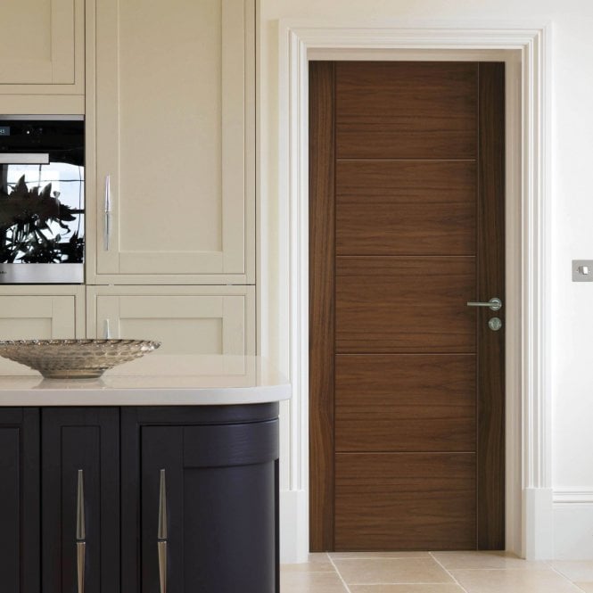 JB Kind Tigris Walnut Internal FD30 Fire Door