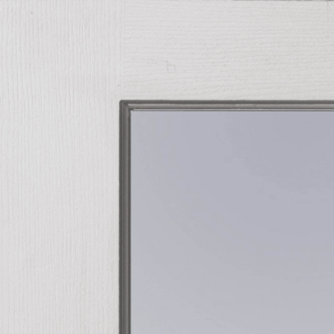 JB Kind Faro White Primed Clear Internal Glazed Door