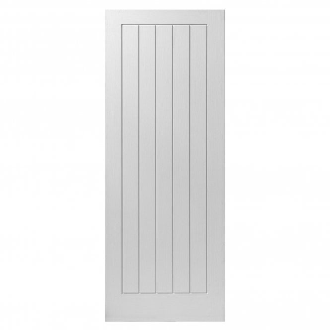 JB Kind Cottage 5 White Primed FD30 Fire Door