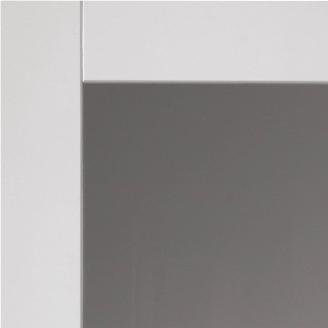 JB Kind Cayman White Clear Internal Glazed Door