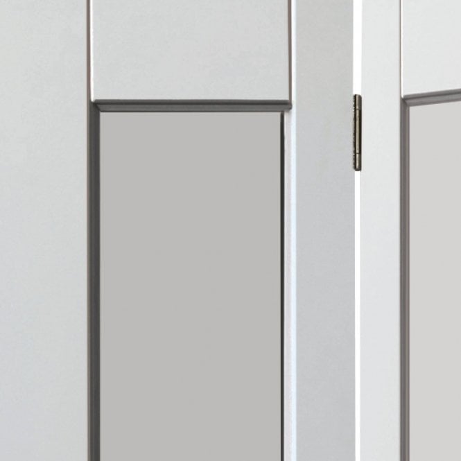 JB Kind Antigua White Bi-Fold Internal Door