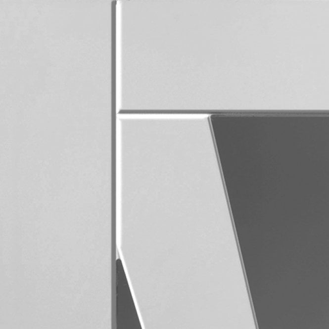 JB Kind Aurora White Clear Internal Glazed Door