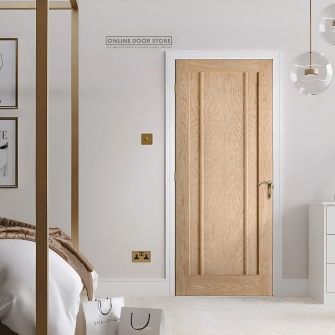 LPD Oak Lincoln Unfinished FD30 Fire Door