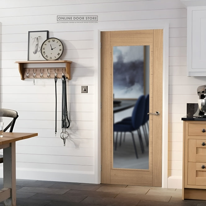 LPD Carini Unfinished 1 Light Internal Glazed Door