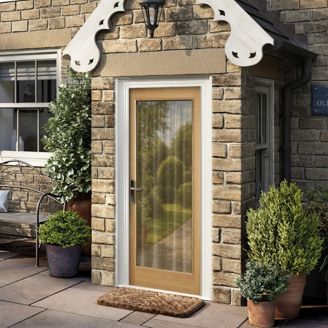 LPD Pattern 10 Clear Glazed 1L External Door