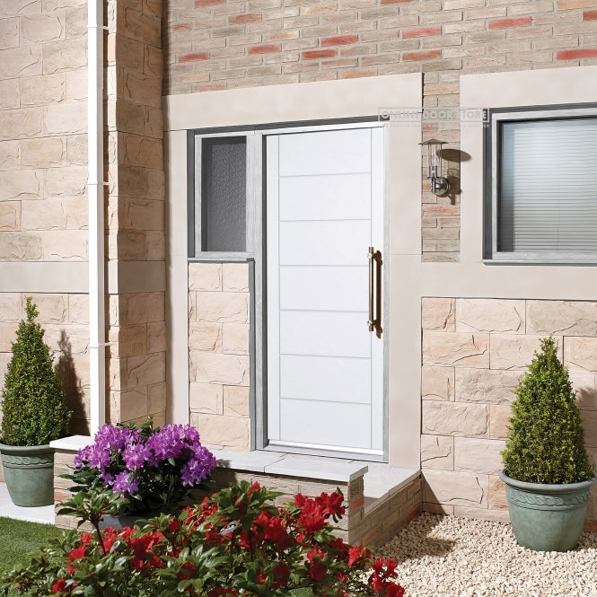 LPD GRP Modica White External Door