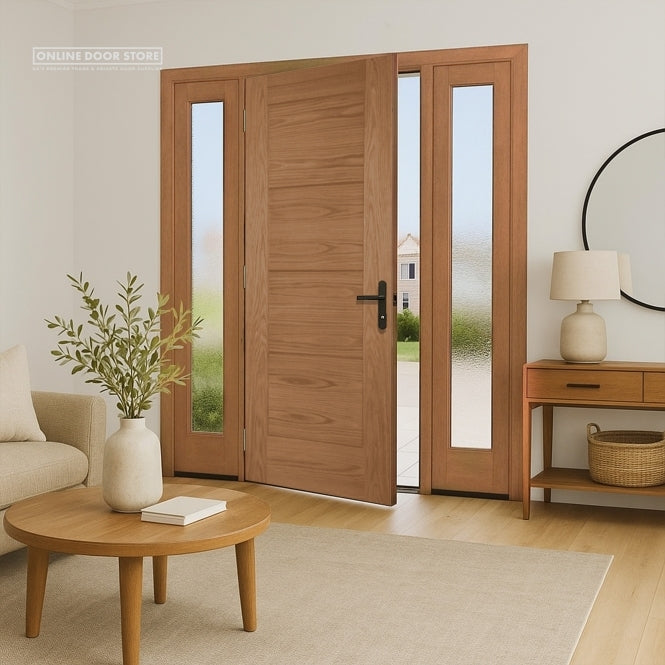 Mendes Oslo Oak Glazed External Door