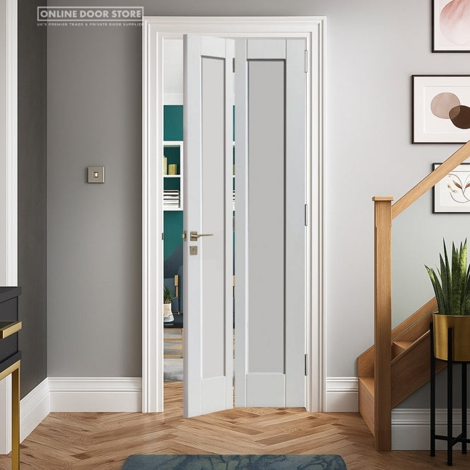 JB Kind Antigua White Bi-Fold Internal Door
