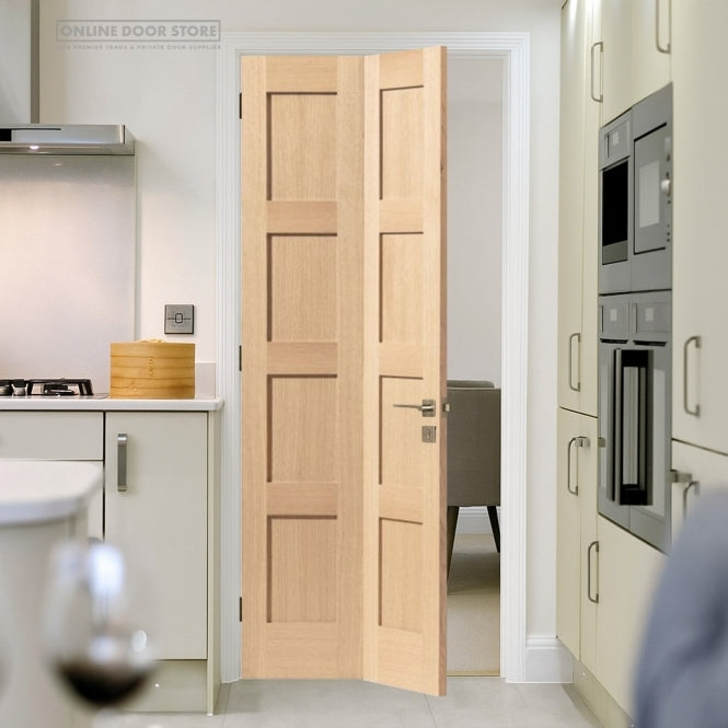 JB Kind Snowdon Oak Internal Bi-fold Door